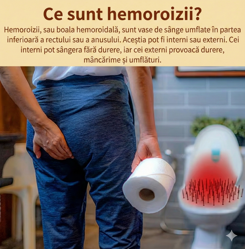 Cremă Herbală pentru Hemoroizi