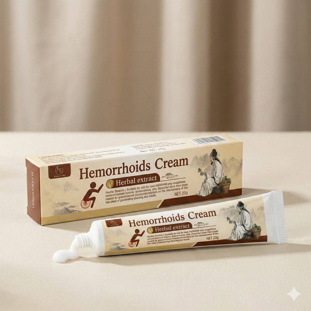 Cremă Herbală pentru Hemoroizi
