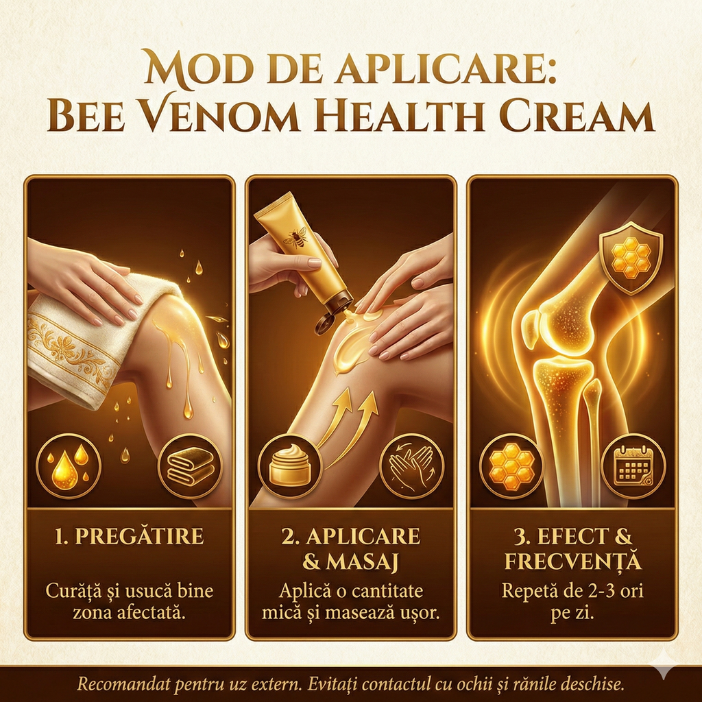 Crema cu Venin de Albine