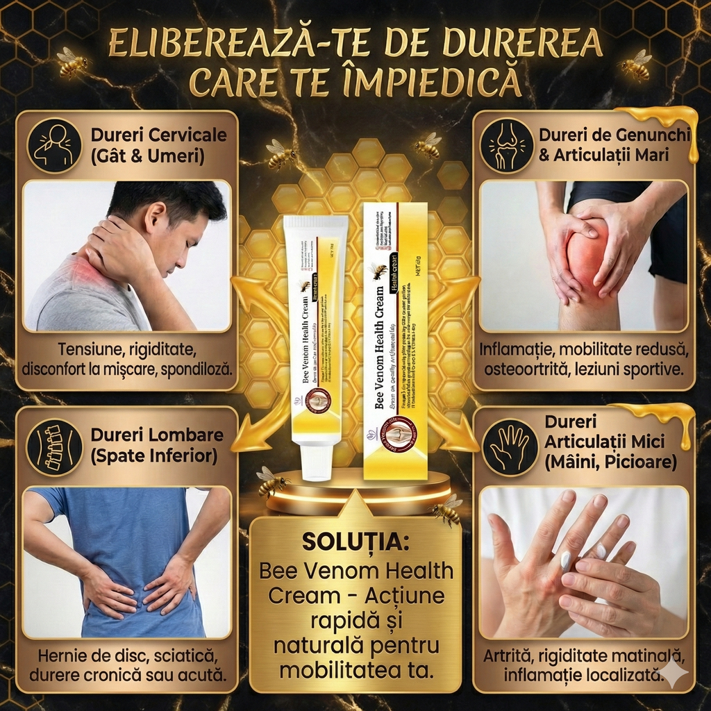 Crema cu Venin de Albine